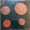 Image 3 : 1971 MALAWI Coin Set BU 6 Piece in Hard Display Case