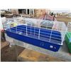Image 1 : HAMSTER CAGE (NEW) *38" X 20" X 14") (BLUE)