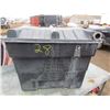 Image 1 : PLASTIC TUB AND FILTERS (HOZE LOCK) *USED* (24" X 27" X 20")