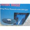 Image 2 : WATER FOUNTAIN (NOS) *FLOATING* (LED LIGHTS)