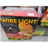 Image 2 : LOT OF 3 SETS OF LIGHTS (WIRE LIGHT, LIGHT DOME, AND TERRARIUM CANOPY) *NOS*