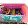 Image 1 : PALLET OF MISC CHILDREN'S TOYS (BUILDING BLOCKS, TOY BOX, ETC)