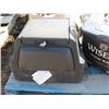 Image 2 : PALLET OF MISC ITEMS (MUD FLAPS, FORK ENDS, PLANT STAND)