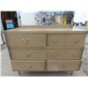 Image 2 : ART DECO DRESSER ( 6 DRAWERS) *WITH MIRROR*