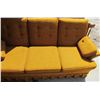 Image 1 : SOFA (VINTAGE) *GOLD* (HAS ALL ORIGINAL CUSHIONS)