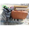 Image 2 : PALLET OF MISC (LUGGAGE, KNICK KNACKS, PICTURES, ETC)