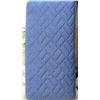 Image 1 : MATTRESS AND BOXSPRING (MISMATCHED) *NAVY BLUE MATTRESS* (BRAND NEW BOXSPRING)
