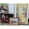 Image 1 : LOT OF 3 LARGE PICTURES