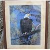 Image 2 : LOT OF 3 SMALL PICTURES (LOON, EAGLE, MOUNTAINS)