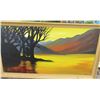 Image 2 : LOT OF 3 LARGE LANDSCAPE PICTURES