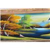 Image 3 : LOT OF 3 LARGE LANDSCAPE PICTURES