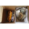 Image 2 : LOT OF 4 BOXES OF MISC HOUSE HOLD ITEMS (VENT COVERS, SMALL PICTURES, FRAMES, COAT RACKS, ETC)