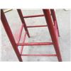 Image 3 : WOOD STOOL (RED) *30" TALL*