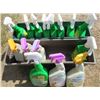 Image 1 : LOT OF 2 PLANTERS AND SUPPLIES (FULL OF NOS WILT PROOF, TOMATO AND VEGETABLE DISEASE CONTROL, FLOWER