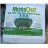 Image 1 : LOT OF MOSS OUT WITH LAWN FOOD (10 BOXES) * 5-0-0* (18.6% FERROUS SULPHATE) *NOS*
