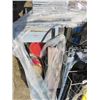 Image 2 : LOT OF ASSORTED ITEMS (DISC SANDER, MASTERCRAFT BELT, FILE CABINET, DODGE RAM TOW MIRRORS, SPACE HEA