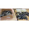 Image 1 : LOT OF MISC PLUMBING SUPPLIES (EYE WASH STATION AND SOLUTION, ELBOW JOINTS, COPPER FITTINGS, ETC)