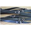 Image 3 : LOT OF 8 DOG COLLARS (LEATHER) *VARIOUS SIZES* *NOS*