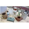 Image 1 : LOT OF ASSORTED ITEMS (WHISKEY JUG LAMP, VASES, ETC..)