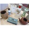 Image 3 : LOT OF ASSORTED ITEMS (WHISKEY JUG LAMP, VASES, ETC..)