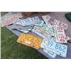Image 1 : LOT OF OVER 20 ASSORTED LICENSE PLATES (2 X1967, THE REST 1970S)