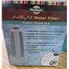 Image 2 : LOT OF 5 HEALTHY PET WATER FILTERS (2 PER PACKAGE) *NOS*