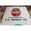 Image 2 : LOT OF 2 COCA-COLA SIGNS (27" X 21")