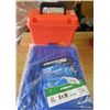 Image 1 : TOOL BOX AND TARP (13"L X 8"T X 6"W) *TARP 8' X 10')