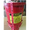 Image 2 : WASTE CAN (OILY) *JUSTRITE* (6 GALLONS/23 LITRES)