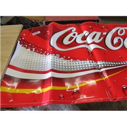 COCA-COLA BANNER (72  X 34.5 )