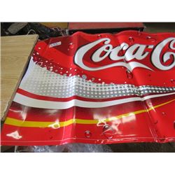 COCA-COLA BANNER (72" X 34.5")