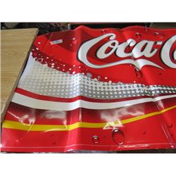 COCA-COLA BANNER (72  X 34.5 )