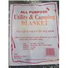 Image 2 : ALL PURPOSE BLANKET (NOS) *60" X 80") *GREY*