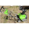 Image 1 : SNOW BLOWER (120 VOLT) *13 AMP* (GREEN WORKS) *20" SHOVEL* (WORKING)