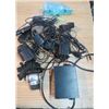 Image 1 : MIXED LOT OF ELECTRONIC ITEMS (HEAD CAMERA, DC POWER SOURCE, RANDOM CORDS)
