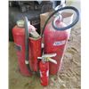 Image 1 : LOT OF 3 FIRE EXTINGUISHERS (45LB CANISTER) *AMEREX* (2.5LB MODEL # B403) *PAFD*