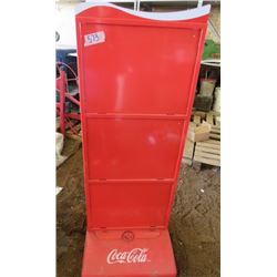 COCA-COLA SIGN STAND (50"H X 20.5"L ) *2" THICK*