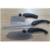 Image 1 : LOT OF 3 KNIVES (2 X CHOP N SCOOP) *1 X ALL PURPOSE SLICER* (MIRACLE BLADES)