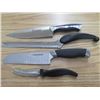 Image 1 : LOT OF 4 KNIVES AND ONE SHARPENING BLADE (2 X MIRACLE BLADE 3) *1 X FURBERWARE* (1 X ZONGWEI)