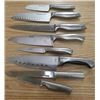 Image 1 : LOT OF 8 KNIVES (3 X KITCHENAID) *2 X THOMAS* (1 X WAPPEN) *1 X PADERNO* (1 X RADA)