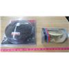 Image 1 : ICE AUGER GUARD (ESKIMO, COVERS 9" TO 10" BLADES) AND GOGGLES (ANTI-FOG)