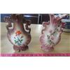 Image 8 : LOT OF MISC ITEMS ( 5 X VASES, 2 X POP BOTTLES, 2 X TINS, AND PLASTIC TRAY)