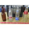 Image 2 : LOT OF 24 POP BOTTLES WITH BLUE PLASTIC CRATE (VARIOUS BRANDS)