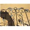 Image 14 : LOT OF 9 WROUGHT IRON YARD ORNAMENTS
