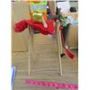 Image 14 : LOT OF CHRISTMAS DECOR ( 6 X STOCKINGS) *8 X STOCKING HOLDERS* (REINDEER AND SLED) *PARTS TO MAKE WO