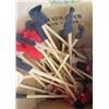 Image 16 : LOT OF CHRISTMAS DECOR ( 6 X STOCKINGS) *8 X STOCKING HOLDERS* (REINDEER AND SLED) *PARTS TO MAKE WO