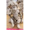 Image 3 : LOT OF 4 GARDEN FIGURINES (3 X ANGELS) *ONE LITTLE BOY* (ALL CEMENT)