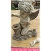 Image 6 : LOT OF 4 GARDEN FIGURINES (3 X ANGELS) *ONE LITTLE BOY* (ALL CEMENT)