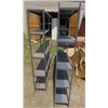 Image 3 : LOT OF 2 SHELVING UNITS (METAL) *5' X 5' X 10"DEEP*