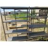 Image 4 : LOT OF 2 SHELVING UNITS (METAL) *5' X 5' X 10"DEEP*